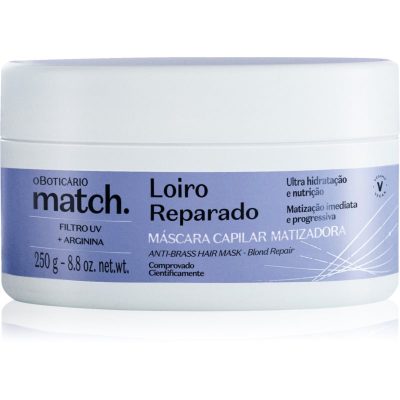 Match. Blonde Repair regenerační maska pro blond vlasy 250 g - parfo.cz