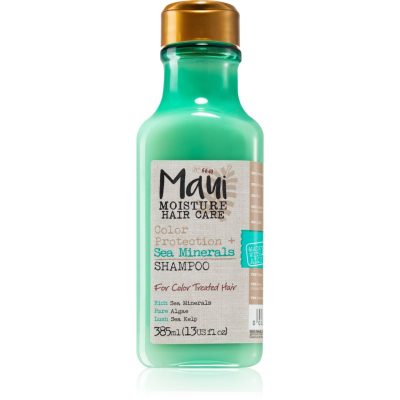 Maui Moisture Colour Protection + Sea Minerals rozjasňující a posilující šampon pro barvené vlasy s minerály 385 ml - parfo.cz