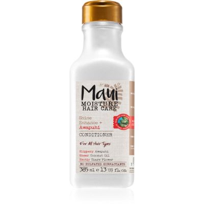 Maui Moisture Shine Amplifying + Awapuhi kondicionér pro lesk a hebkost vlasů 385 ml - parfo.cz