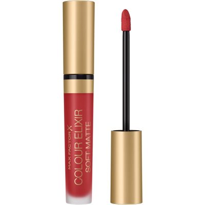 Max Factor Colour Elixir Soft Matte dlouhotrvající tekutá rtěnka odstín 030 Crushed Ruby 4 ml - parfo.cz
