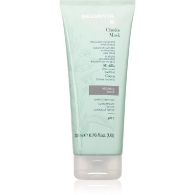 Medavita Choice Silver vyživující maska pro barvené vlasy 200 ml - parfo.cz