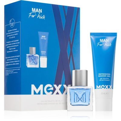 Mexx Man New Look dárková sada pro muže - parfo.cz