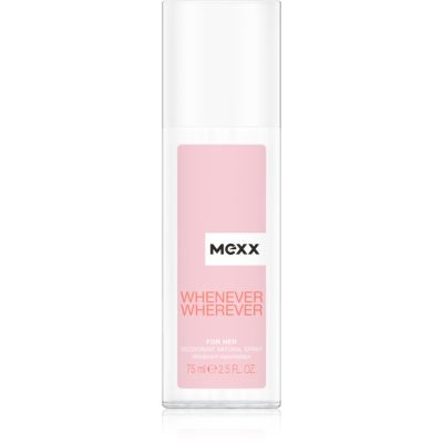 Mexx Whenever Wherever For Her deodorant s rozprašovačem pro ženy 75 ml - parfo.cz