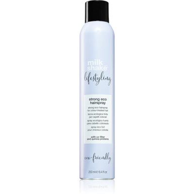 Milk Shake Lifestyling Strong Eco Hairspray lak na vlasy se silnou fixací 250 ml - parfo.cz