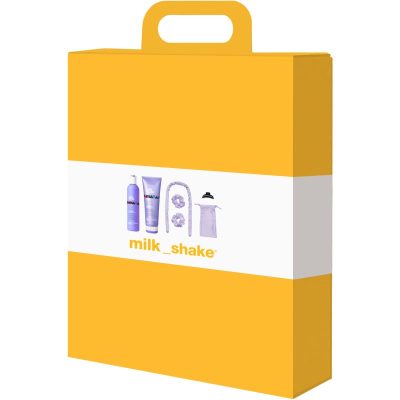 Milk Shake Silver Shine Set dárková sada pro blond a melírované vlasy 1 ks - parfo.cz