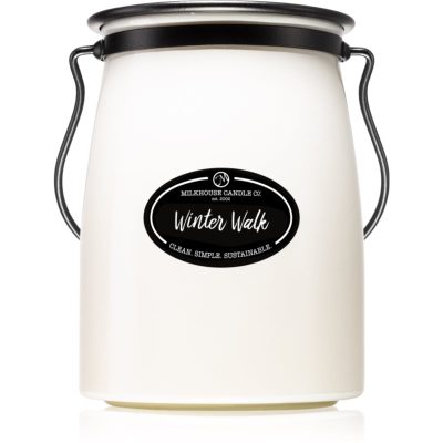 Milkhouse Candle Co. Creamery Winter Walk vonná svíčka Butter Jar 624 g - parfo.cz