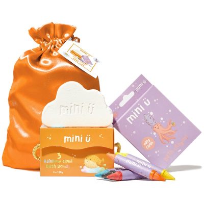 Mini-U Gift Set Crayons & Clouds dárková sada pro děti - parfo.cz