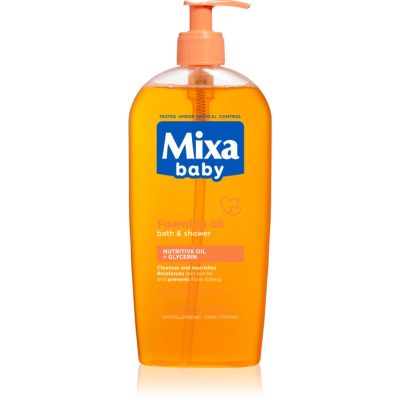 Mixa Baby pěnivý olej do sprchy i do koupele 400 ml - parfo.cz