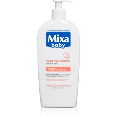 Mixa Baby sprchový gel a šampon 2 v 1 pro děti 400 ml - parfo.cz
