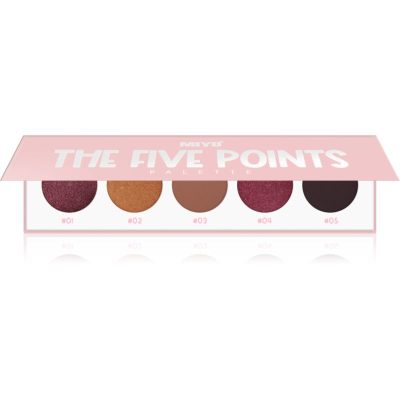 Miyo Eyeshadow The five points paletka očních stínů odstín 16 Holy grail 1 ks - parfo.cz