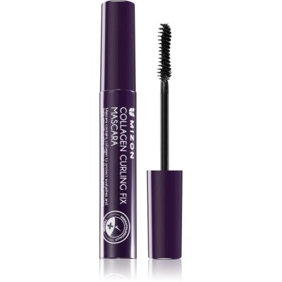 Mizon Collagen Curling Fix voděodolná řasenka pro prodloužení řas s kolagenem odstín Black 6 ml - parfo.cz