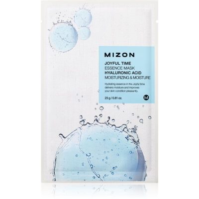 Mizon Joyful Time Hyaluronic Acid plátýnková maska s hydratačním a zklidňujícím účinkem 23 g - parfo.cz