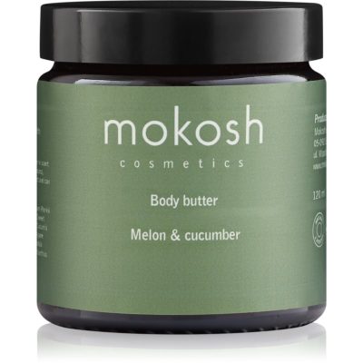 Mokosh Melon & Cucumber tělové máslo s výtažky z okurky 120 ml - parfo.cz