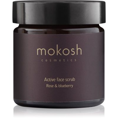 Mokosh Rose & Blueberry hydratační pleťový peeling 60 ml - parfo.cz