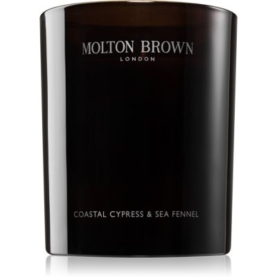 Molton Brown Coastal Cypress & Sea Fennel vonná svíčka s mořskými extrakty a esenciálními oleji 190 g - parfo.cz