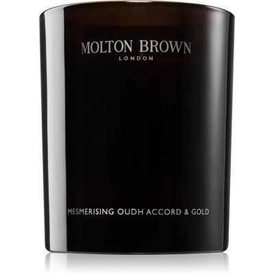Molton Brown Mesmerising Oudh Accord & Gold Candle vonná svíčka 190 g - parfo.cz