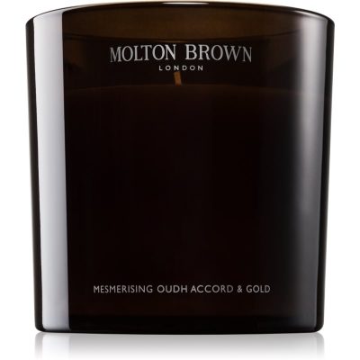 Molton Brown Mesmerising Oudh Accord & Gold Candle vonná svíčka 600 g - parfo.cz