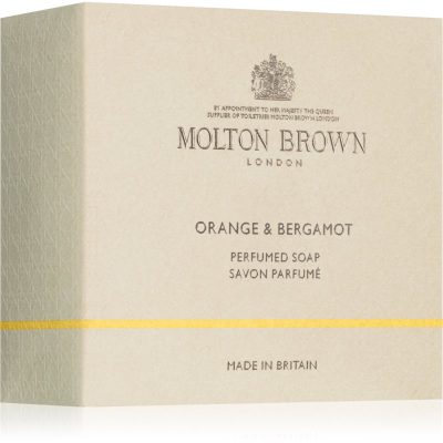 Molton Brown Orange & Bergamot Perfumed Soap tuhé mýdlo na ruce a tělo 150 g - parfo.cz