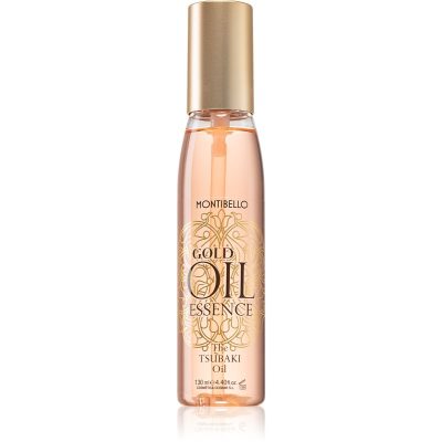 Montibello Gold Oil Tsubaki Oil hydratační a vyživující olej na vlasy pro ochranu barvy 130 ml - parfo.cz