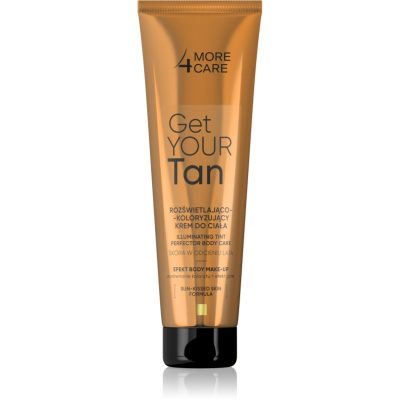 More4Care Get Your Tan barvicí krém na tělo 100 ml - parfo.cz