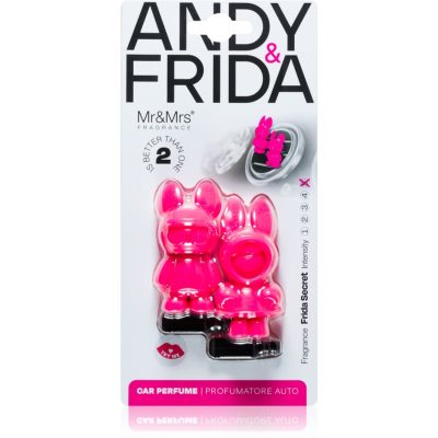 Mr & Mrs Fragrance Andy & Frida Frida Secret vůně do auta 1 ks - parfo.cz