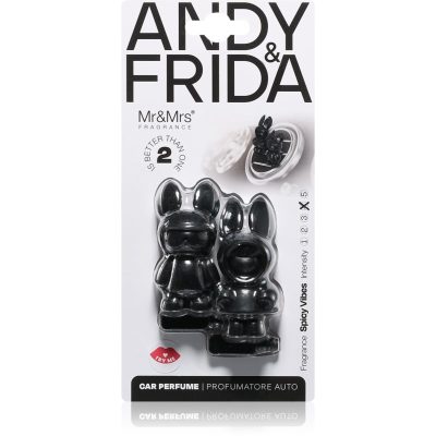 Mr & Mrs Fragrance Andy & Frida Spicy Vibes vůně do auta 1 ks - parfo.cz