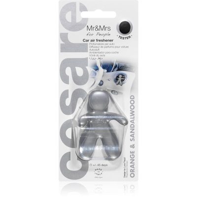 Mr & Mrs Fragrance Cesare Orange & Sandalwood vůně do auta 1 ks - parfo.cz