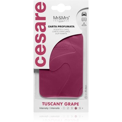 Mr & Mrs Fragrance Cesare Tuscany Grape vonná visačka 1 ks - parfo.cz