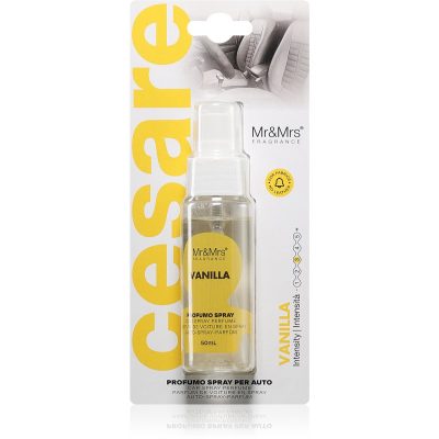 Mr & Mrs Fragrance Cesare Vanilla osvěžovač vzduchu do auta 50 ml - parfo.cz