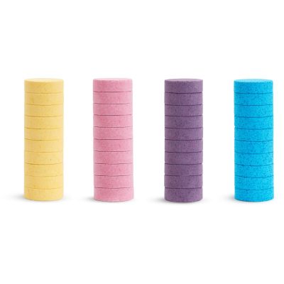 Munchkin Color Buddies barevné šumivé tablety do koupele 24 m+ 40 ks - parfo.cz