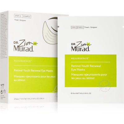 Murad Dr. Zion x Murad oční maska ve formě náplasti s retinolem 5 ks - parfo.cz