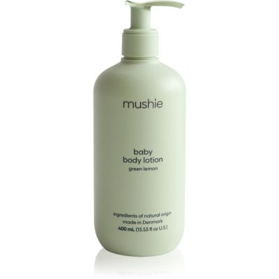 Mushie Organic Baby tělové mléko pro děti Green Lemon 400 ml - parfo.cz