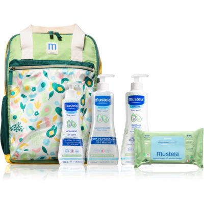 Mustela Bébé Backpack Set dárková sada pro děti od narození - parfo.cz