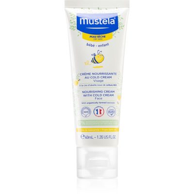 Mustela Bébé Dry Skin výživný krém pro suchou pleť pro děti od narození 40 ml - parfo.cz
