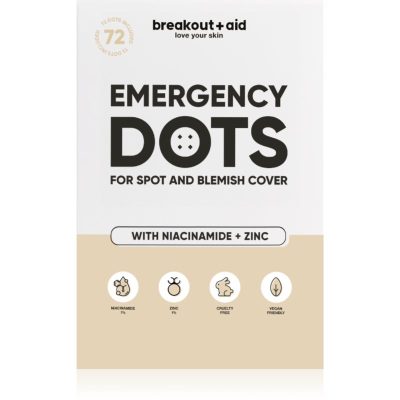 My White Secret Breakout + Aid Emergency Dots lokální péče proti akné s niacinamidem a zinkem 72 ks - parfo.cz