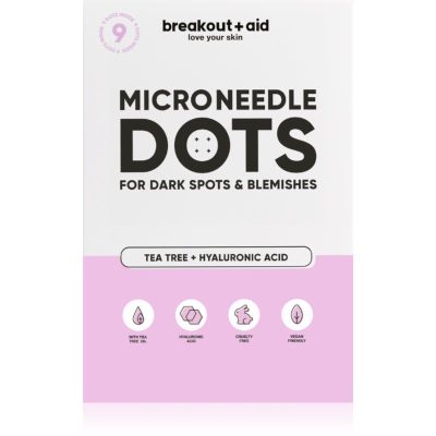My White Secret Breakout + Aid Microneedle Dots lokální péče s mikrojehličkami na tmavé skvrny po akné 9 ks - parfo.cz