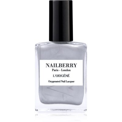 NAILBERRY L'Oxygéné lak na nehty odstín Silver Lining 15 ml - parfo.cz