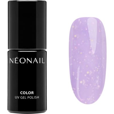 NEONAIL Baby Bloomer gelový lak na nehty se třpytkami odstín Purple-mazing 7