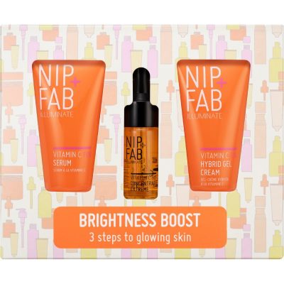 NIP+FAB Vitamin C Fix Brightness Boost sada pro péči o pleť s vitaminem C - parfo.cz