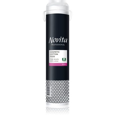 NOVITA Professional bavlněné tamponky pro odlíčení a čištění pleti 120 ks - parfo.cz