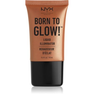 NYX Professional Makeup Born To Glow tekutý rozjasňovač odstín 04 Sun Goddess 18 ml - parfo.cz