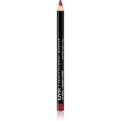 NYX Professional Makeup Slim Lip Pencil precizní tužka na rty odstín 817 Hot Red 1 g - parfo.cz