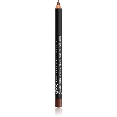 NYX Professional Makeup Suede Matte  Lip Liner matná tužka na rty odstín 23 Club Hopper 1 g - parfo.cz