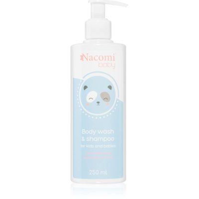 Nacomi Baby šampon a sprchový gel pro děti od narození 249 ml - parfo.cz