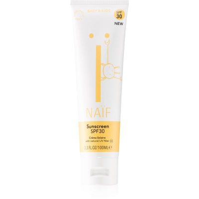 Naif Baby & Kids Sunscreen SPF 30 dětský krém na opalování SPF 30 100 ml - parfo.cz