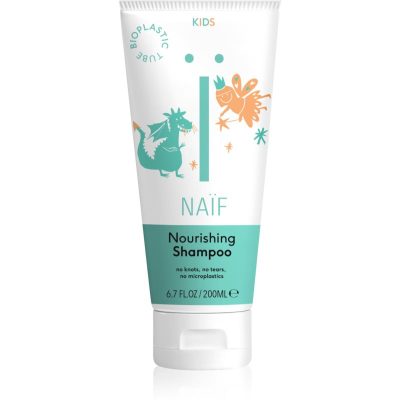 Naif Kids Nourishing Shampoo dětský šampon pro snadné rozčesání vlasů pro děti 200 ml - parfo.cz