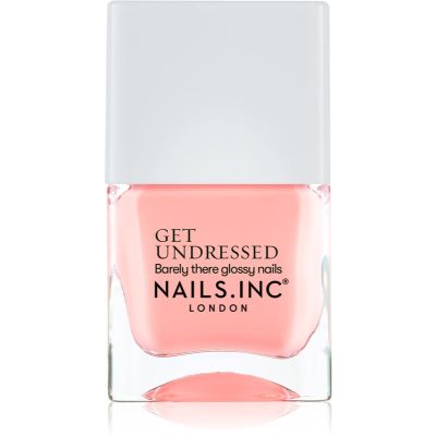 Nails Inc. Get Undressed pečující lak na nehty odstín Always Undressed 14 ml - parfo.cz