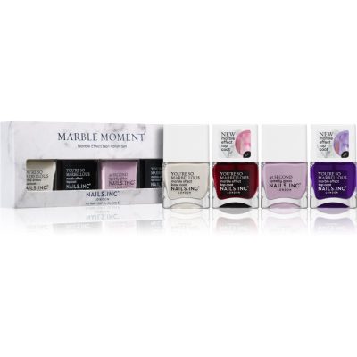 Nails Inc. Marble Moment sada laků na nehty - parfo.cz
