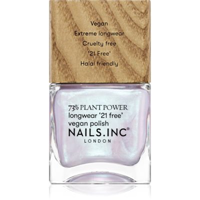 Nails Inc. Vegan Nail Polish dlouhotrvající lak na nehty odstín Eco Glow 14 ml - parfo.cz