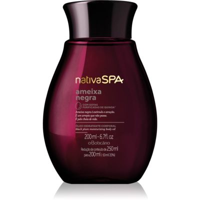 Nativa SPA Black Plum hydratační tělový olej 200 ml - parfo.cz